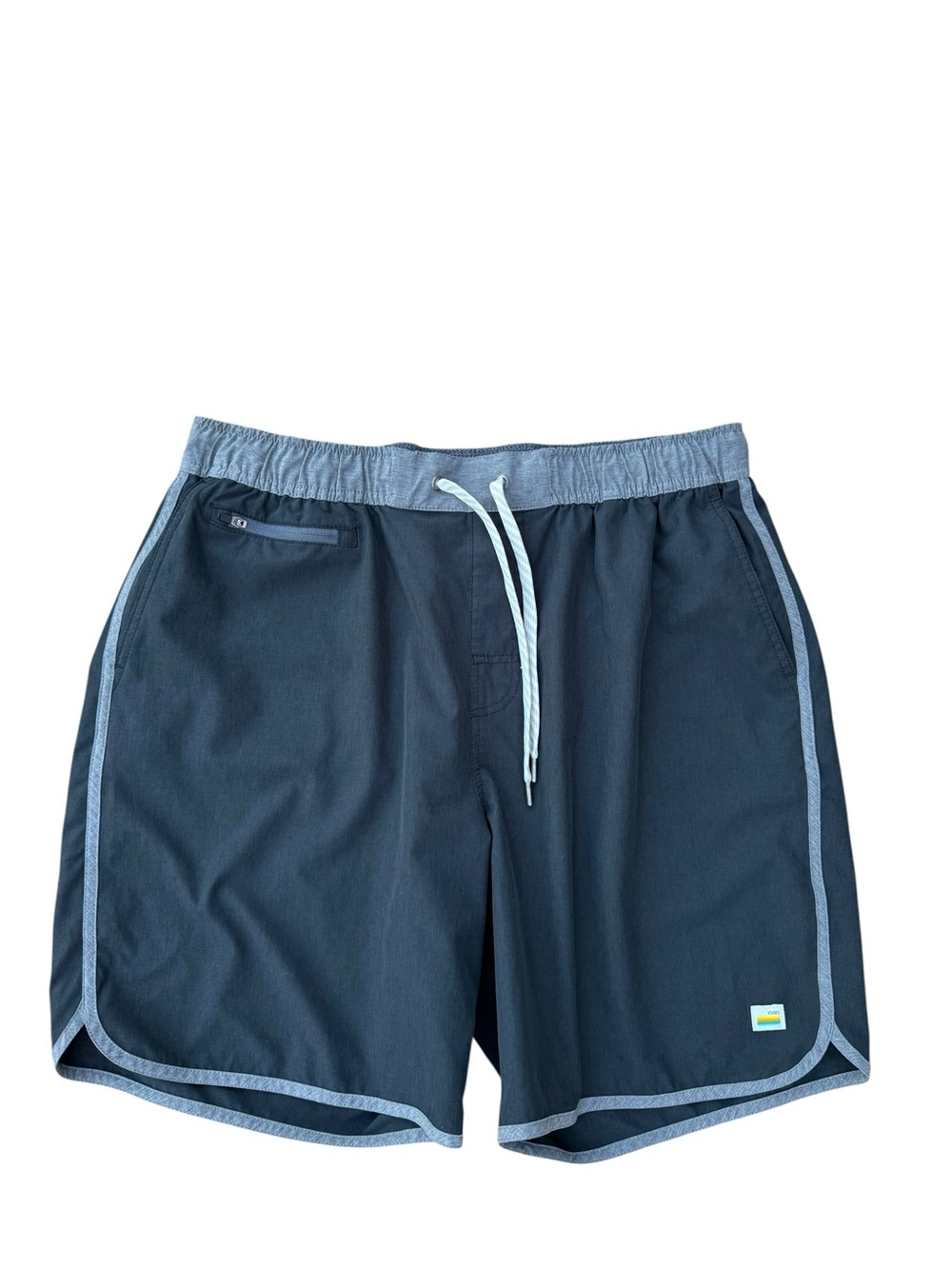 Vuori Black Banks Unlined 7” Shorts